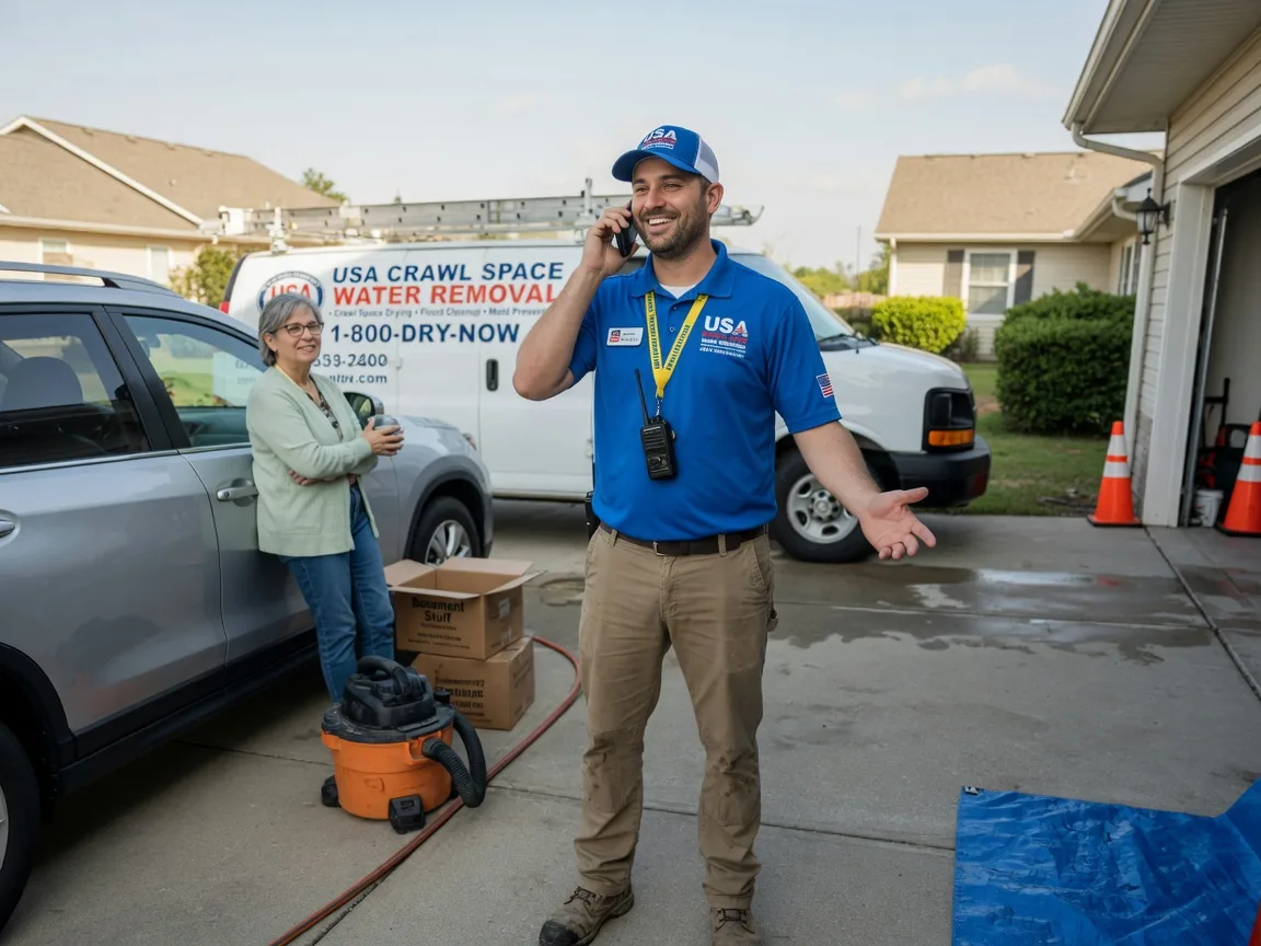 Crawl Space Water Removal Millport, AL FAQs